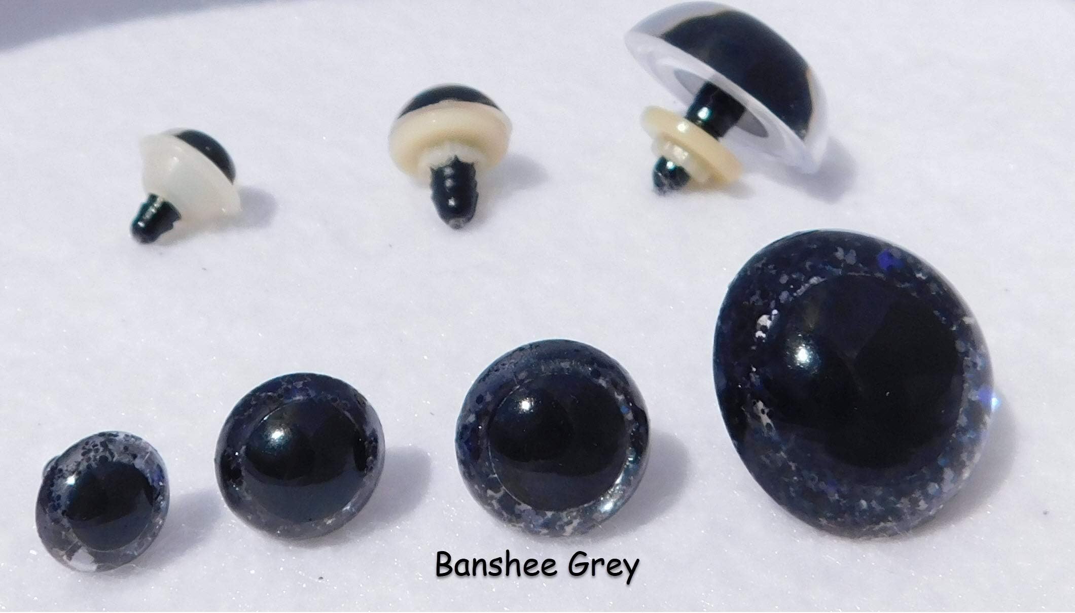 Safety Eyes Hand Painted Enchanted Series (24mm, Banshee Grey)