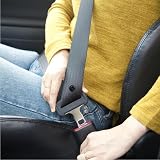 jeufun 4 Pairs Seat Belt Stop Button Anti-Slip ABS Black view 5