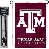 Texas A&amp;M Aggies Garden Flag with Stand Holder