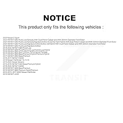 DS-One Front Coated Drilled Slotted Disc Brake