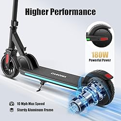 Caroma Electric Scooter for Kids Ages 8-12, 180W