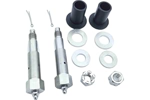 GENERIC Peterbilt Engine Hood Hinge Pivot Bolt & Bushing Kit, Stainless Steel Greaseable Hinge Hardware Replacement for Peterbilt 378, 379, 388, 389 Trucks