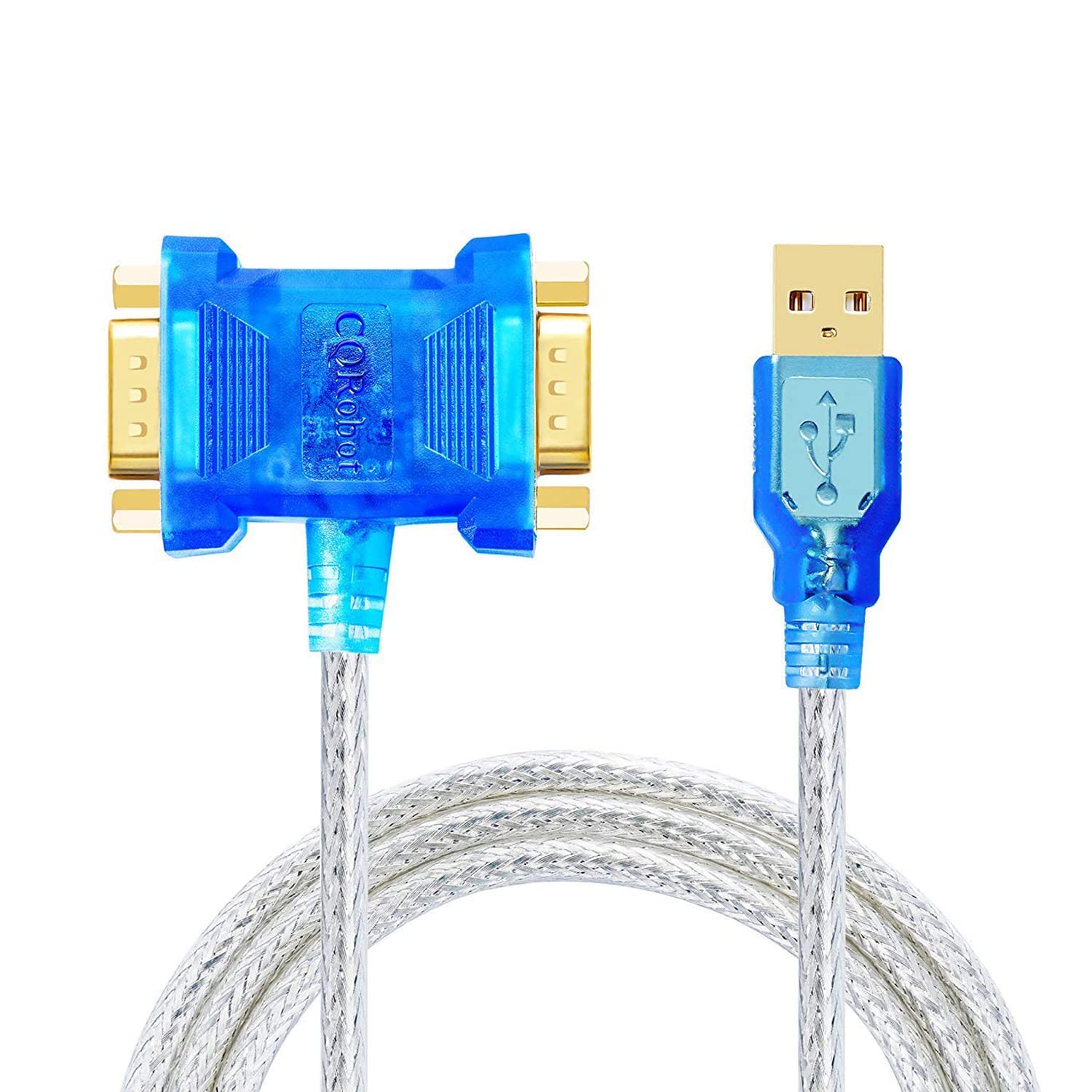 Pzsmocn 1.2M USB2.0 to RS232 Dual Serial Cable, Built-in XR21V1412 Chipset, Compatible with Windows 10, 8, 7, XP, Vista, Linux, Arduino, RRI and Android, Mac OS 8 or Higher, Linux 2.4.0 and Higher.