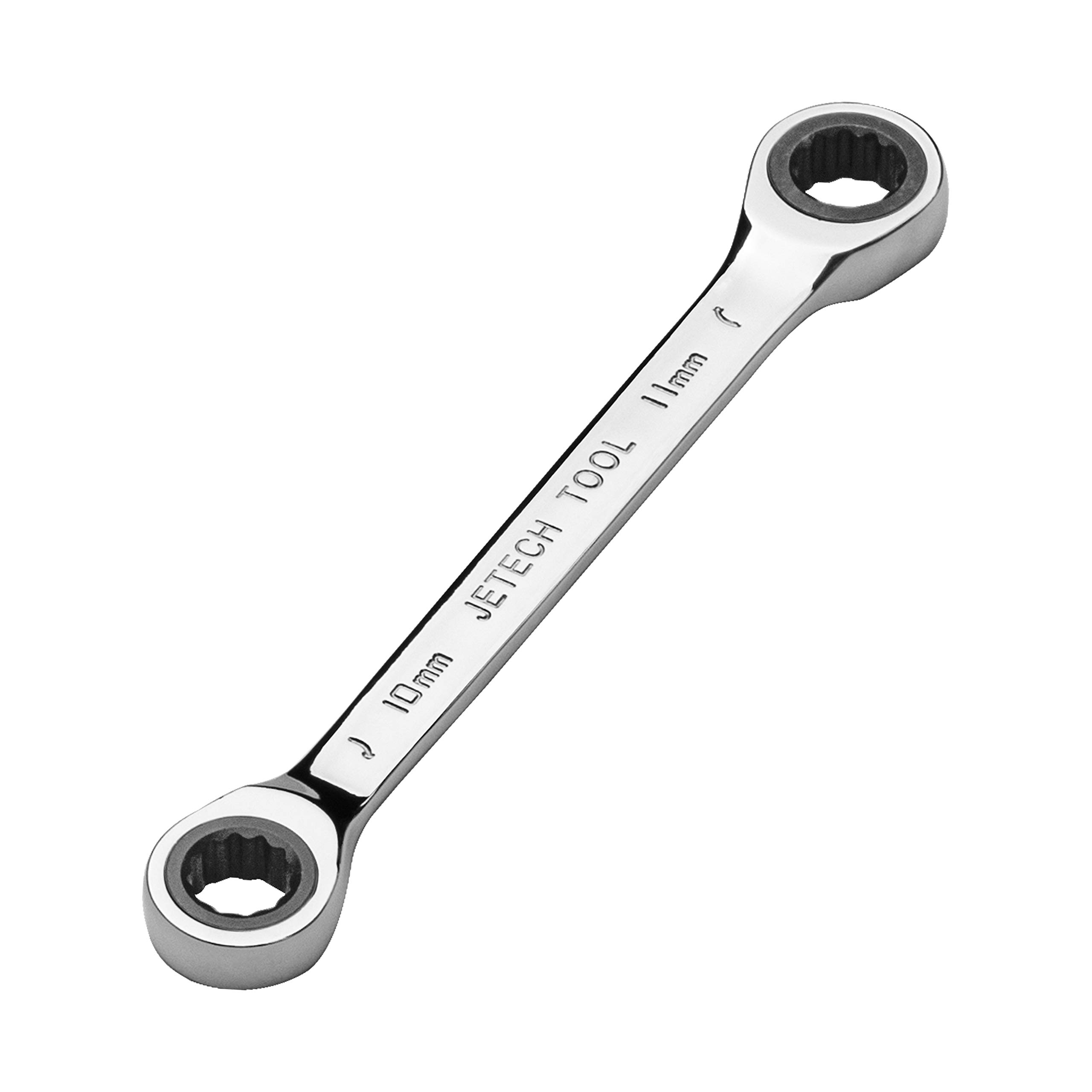 Jetech Single Double Box End Ratcheting Wrench 10mm