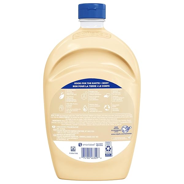 SOFTSOAP MILK & HONEY SCENTED, LIQUID HAND SOAP REFILL, 50 OUNCE