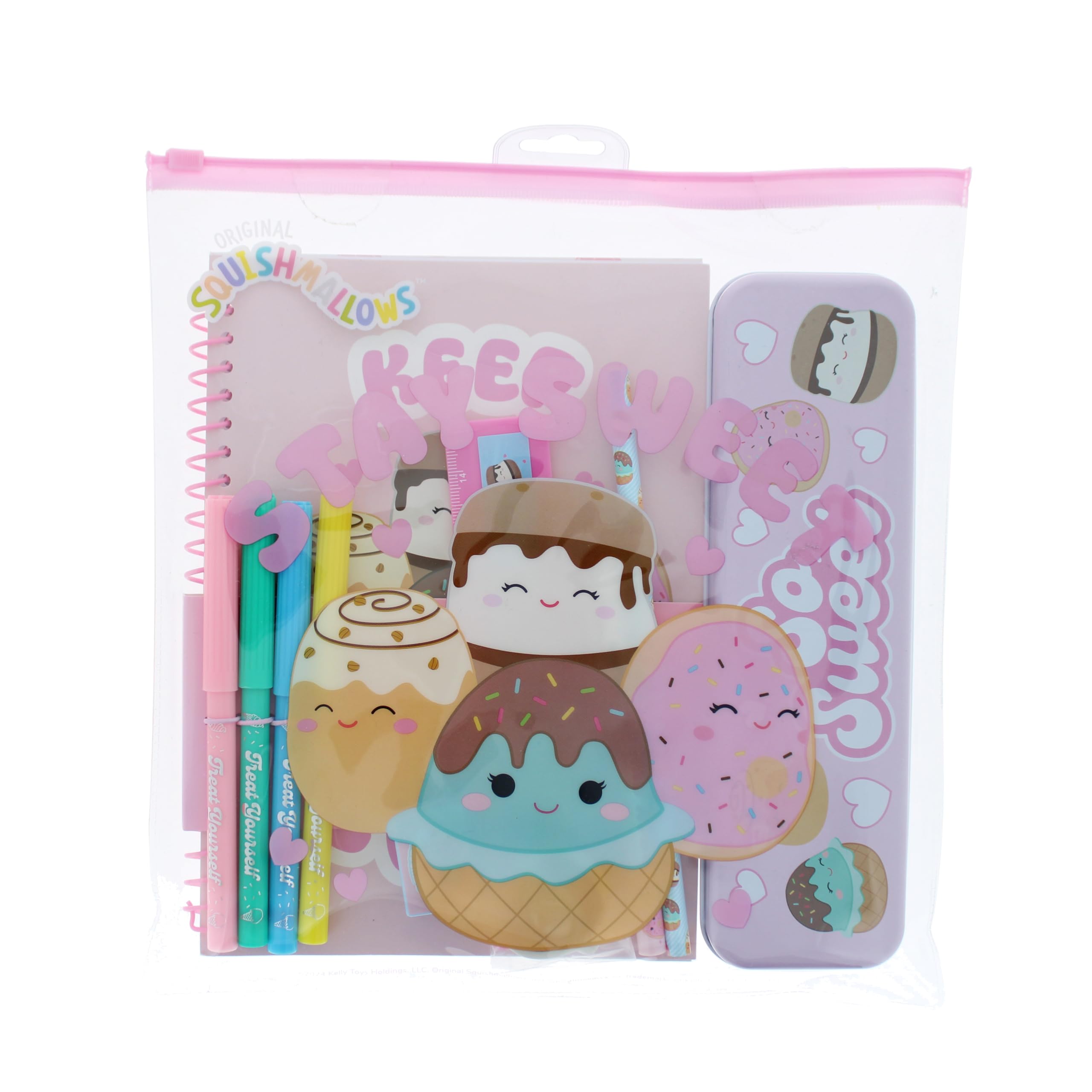 Squishmallows Bumper Stationery Set | Back to School Supplies | Cute Squishmallow Gift & Stationery Set