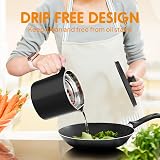 Chihee 2L Stainless Steel Grease Container with Fine Mesh Strainer view 5