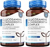 Nutravita Glucosamine & Chondroitin Complex 2 x 180 capsules UK view 1