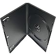 KEYIN Standard Black Single DVD Case - 10 Pack