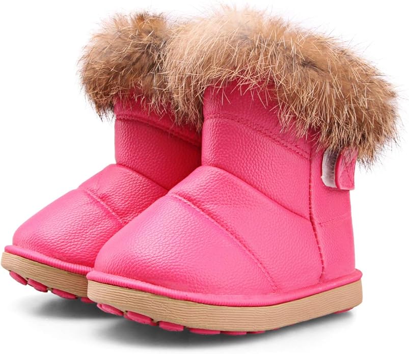 Kids Shoes Winter Boys Girls Snow Boots Waterproof Breathable Childrens