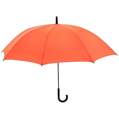 Long Handle Long AC Umbrella with UV Coating (Long AC Fresh Salmon)