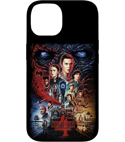 Amazon.com: iPhone 12 Pro Max Stranger Things Red Bold Logo