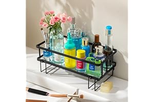 PowerKing Over-The-Toilet Storage Shelf, Large Capacity Over Toilet Bathroom Organizer, No-Drill Installation, Rust-Resistant