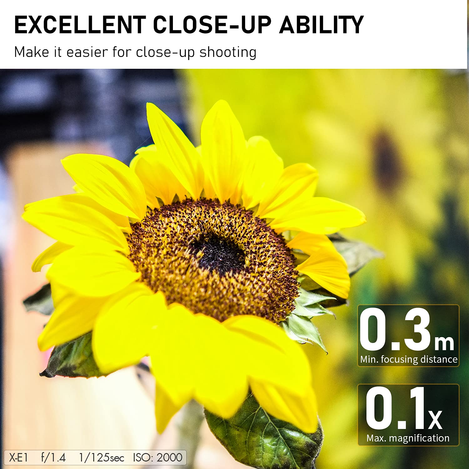 VILTROX 23mm f/1.4 X-Mount Lens Auto Focus F1.4 Large Aperture APS-C Lens for fujifilm X-Mount Camera X-T3 X-H1 X20 T30 X-T20 X-T100 X-Pro2 Black