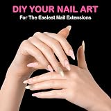 Diboniur Medium Almond Soft Gel Nail Tips 550Pcs Clear Full Cover 11 Sizes for view 8