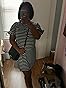 Floerns Women's Summer Casual Ruffle Short Sleeve Tunic Striped TShirt
