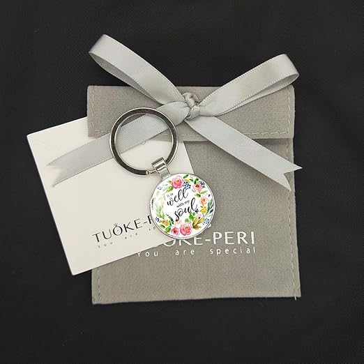 12 Soul Con Scritta In Lingua Inglese Bibbia Colore Argento Portachiavi Idea Regalo Per La Fede Valigeria Donna