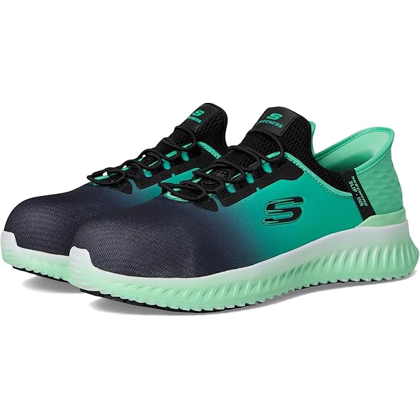 Amazon.com | Skechers Work Glide Step SR Work Shoe 108086 Womens