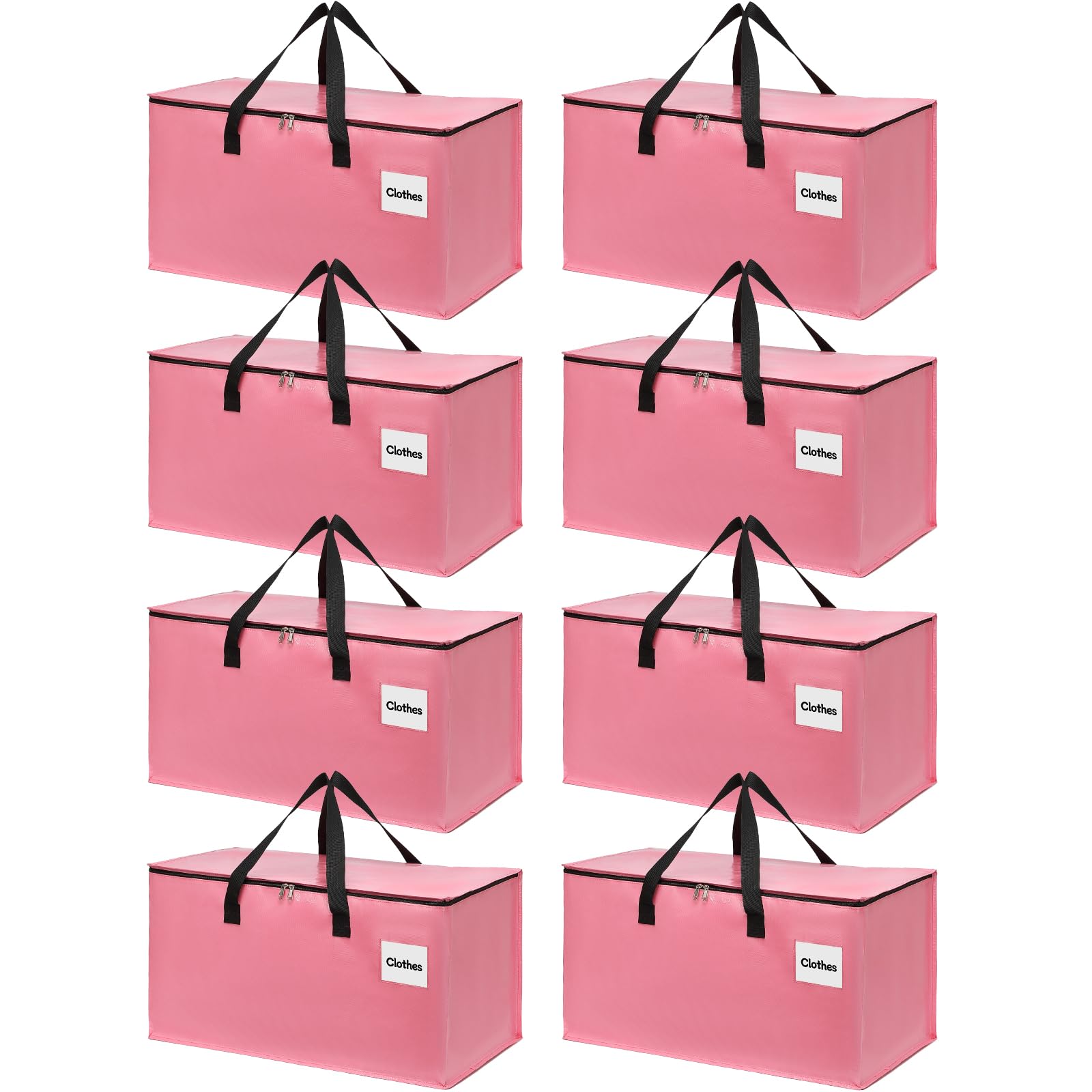 YEUEYS Extra Large Moving Bags with Zipper - Heavy Duty Tote for Packing Clothes, Durable Storage Bin Organizer, Multipack Set Image YEUEYS Extra Large Moving Bags with Zipper - Heavy Duty Tote for Packing Clothes, Durable Storage Bin Organizer, Multipack Set Image