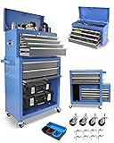 ExploreHorizon 2 in 1 Tool Chest with 8