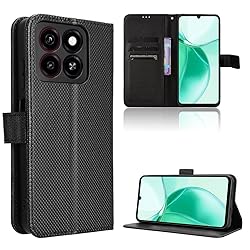 Elubugod Compatible with ZTE Blade A55 Leather Case