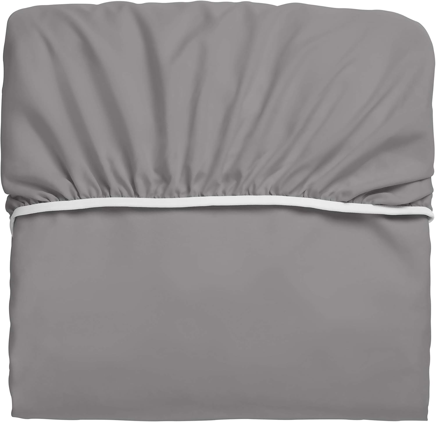 Deep Pocket Queen Fitted Sheet – 17” - 21” Inch + Extra Deep Pocket Fitted Sheet Only - 1 Fitted Bed Sheet with Deep Pockets for Pillow Top Mattress Soft Queen Size Fitted Sheets Grey: Kitchen & Dining