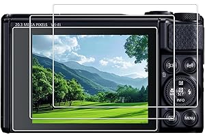 kinokoo SX740 HS Screen Protector, 0.25mm 9H Hardness Tempered Glass Protector Film Compatible for Canon PowerShot SX740 HS/S