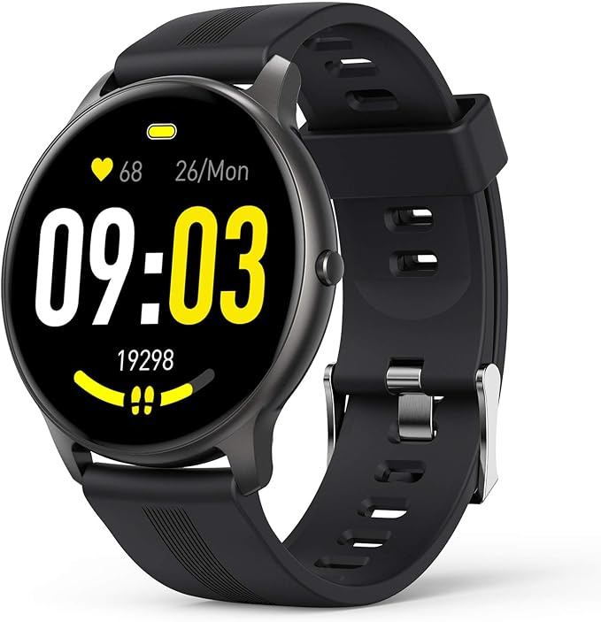 AGPTEK Montre Connectée Homme, Smartwatch Bluetooth 5.0 Sport Etanche ...