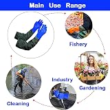 hewewor Long Pond Gloves 26.78" Arm PVC Heavy Duty Waterproof Gloves view 7
