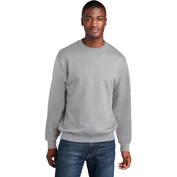 Fashion Gildan 18000 Adult Sweatshirt Ash Small at Amazon Men's