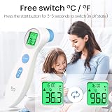 Femometer Forehead Thermometer No-Touch Infrared LCD Digital Baby Adults view 4