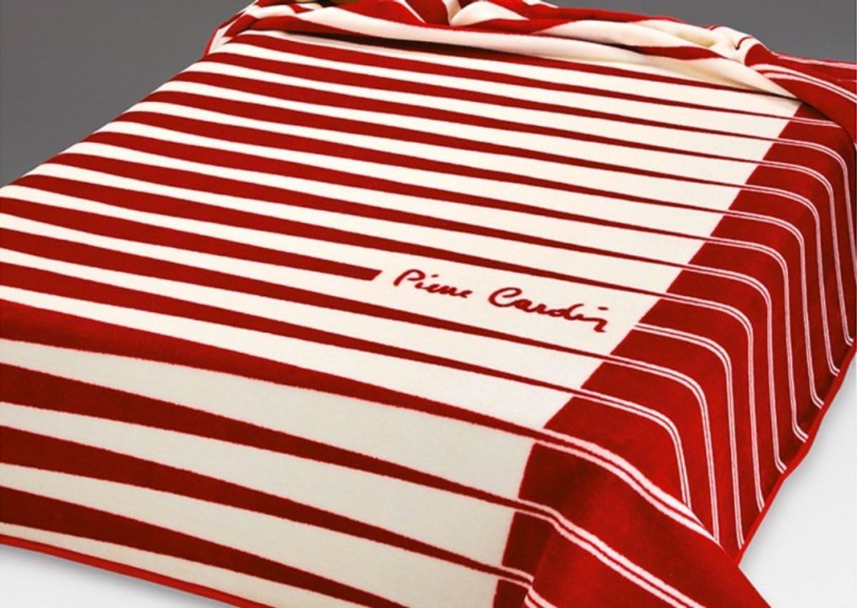 Pierre Cardin Designer Luxury Bedspread Blanket silky smooth, 220 x 240