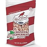 Red Bird Crushed Peppermint Puffs, No High-Fructose Corn Syrup, 10 oz Bag | Top 9 Allergen Free