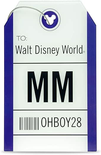 disneyland luggage tags