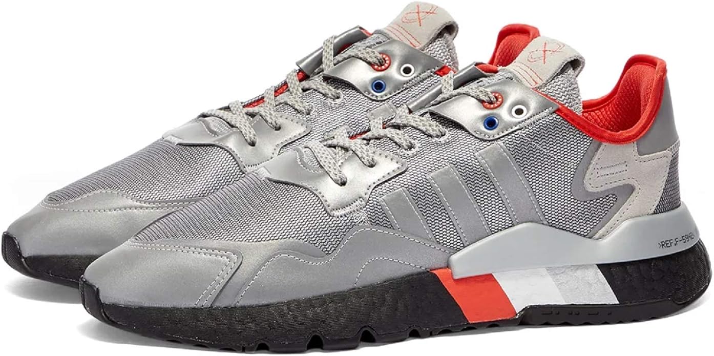 adidas nite jogger silver