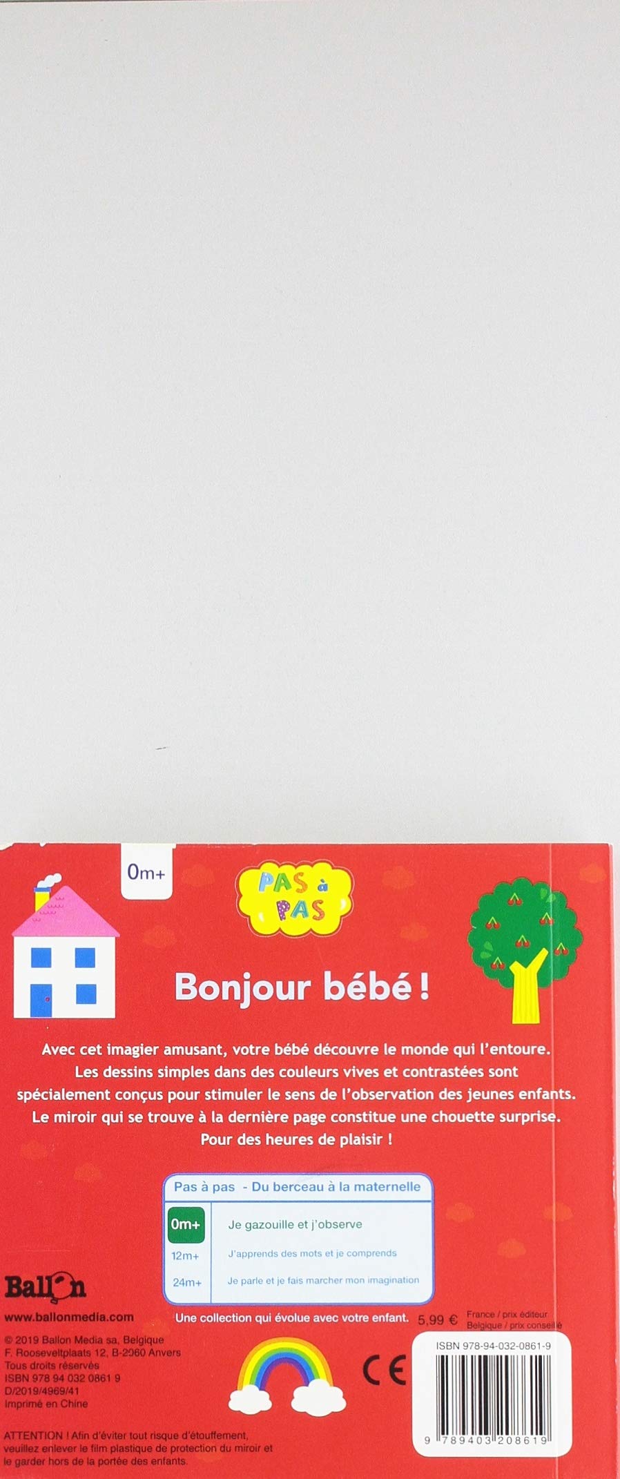 Coucou Bebe Mes Premiers Mots Pas A Pas French Edition Amazon Com Books