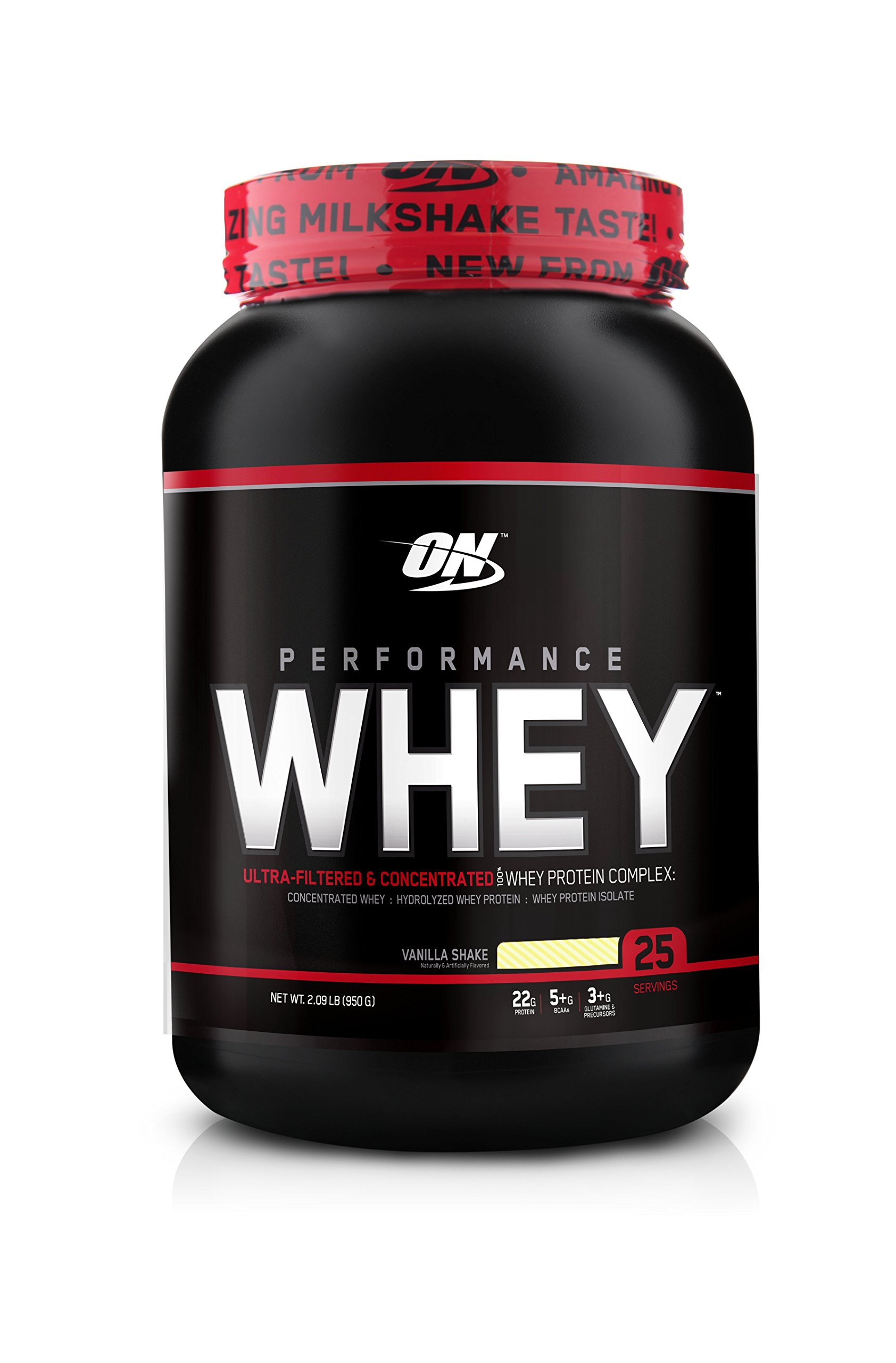 OPTIMUM NUTRITION Performance Whey Protein Powder, Whey Protein Concentrate, Whey Protein