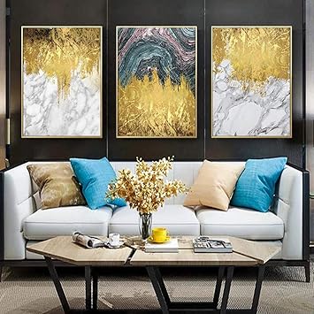 Amazon De Pan Luxus Wohnzimmer Dekoration Malerei Moderne Minimalistische Hintergrund Malerei