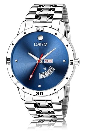 AS105 Casual Blue Dial Analog Mens Watch - (LR105)