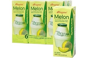 Binggrae Melon Flavored Milk (Pack of 6)