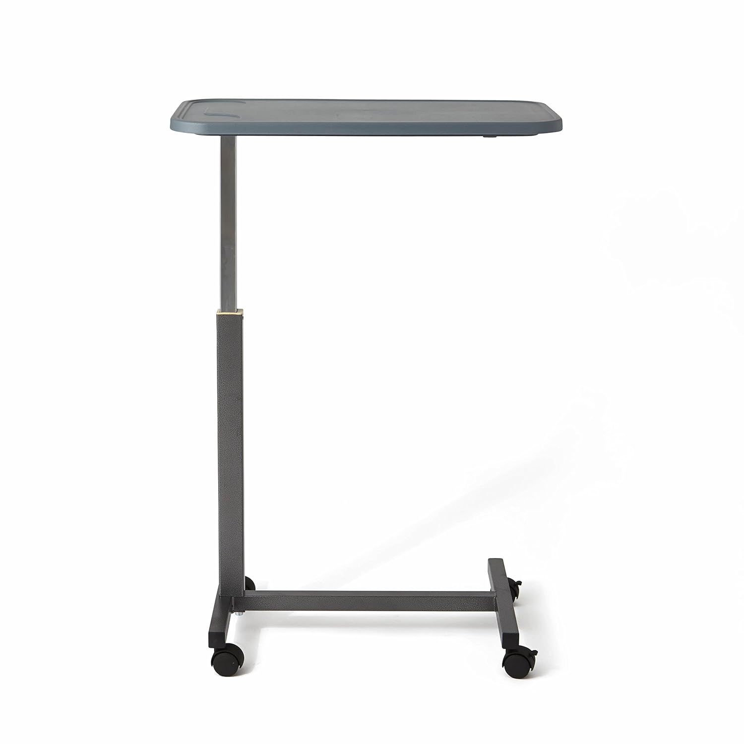 Medline - n Adjustable Overbed Bedside Table with Wheels, Great for Hospital Use or At Home as Bed Tray, Composite Table Top: Industrial & Scientific