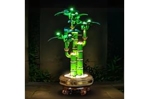 BRICKSHINING LED Lighting Compatible with Lego Lucky Bamboo, Light Kit Compatible with Lego 10344 Botanicals Lucky Bamboo, NOT Included The Model Set