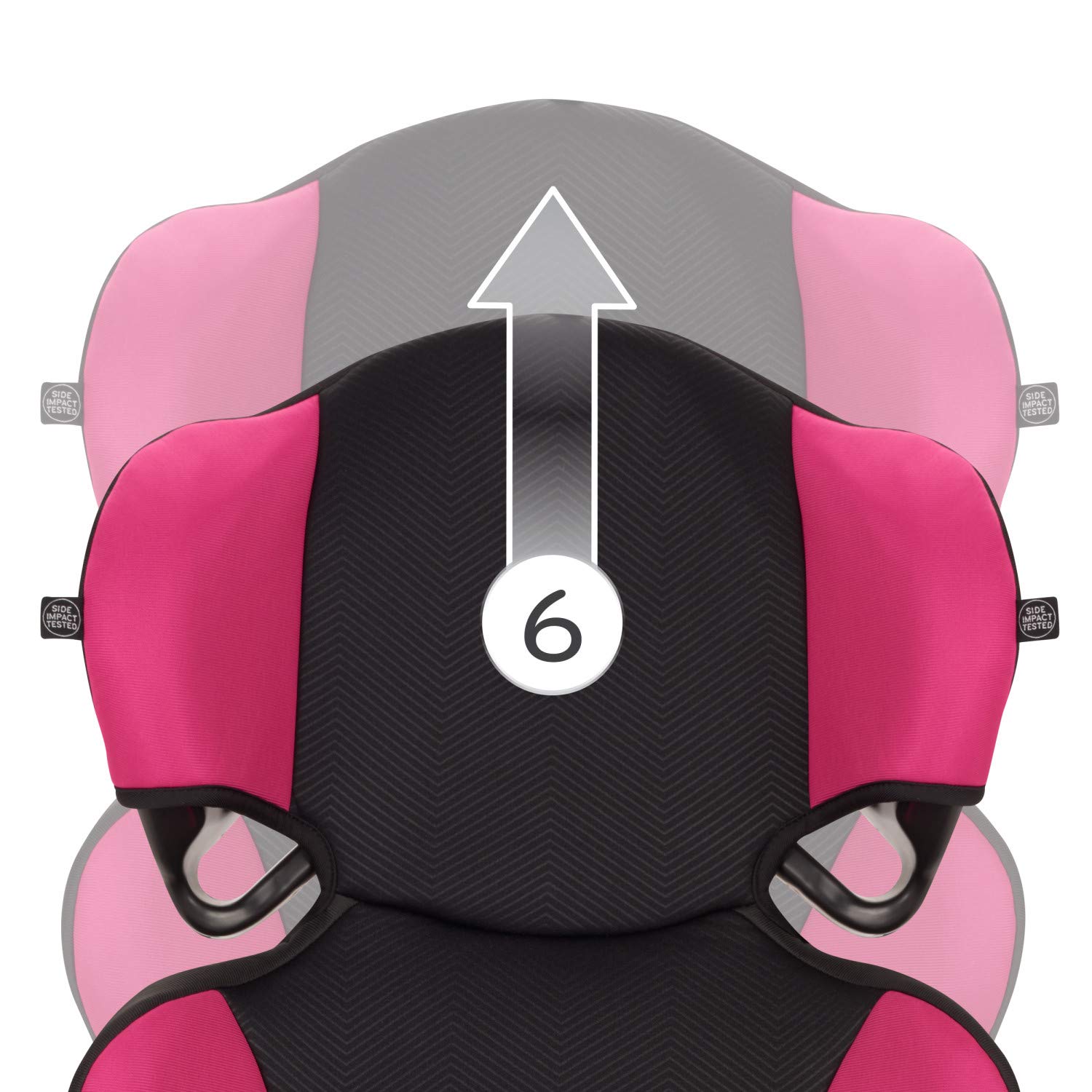 amp high back booster