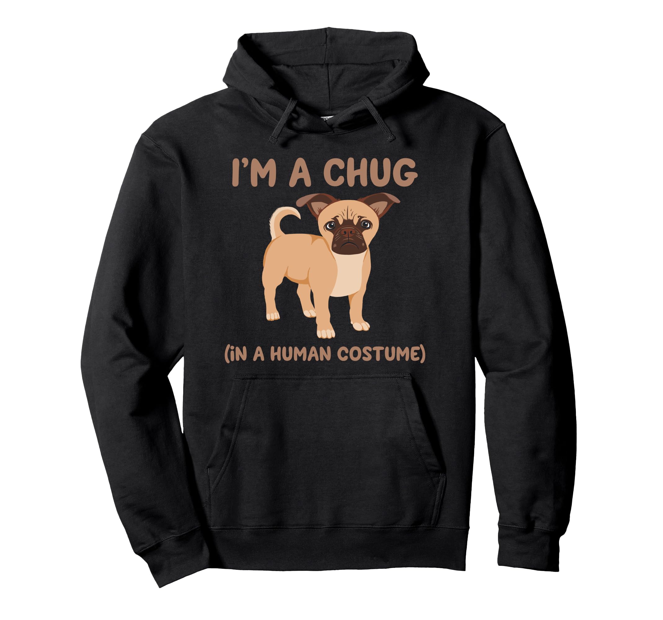 Chug Dog Costume Funny Chugs Pullover Hoodie