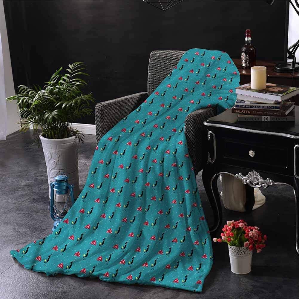 Luoiaax Cat Bedding Flannel Blanket House Pet with Umbrella Super Soft and Comfortable Luxury Bed Blanket W91 x L60 Inch