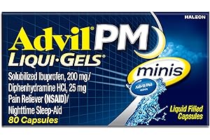 Advil PM Liqui-Gels Minis, 80 Liquid Filled Capsules