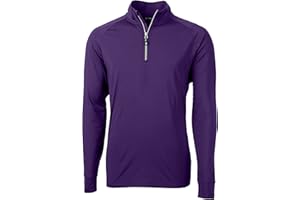 Cutter & Buck Adapt Eco Knit Stretch Recycled Mens Quarter Zip Pullover