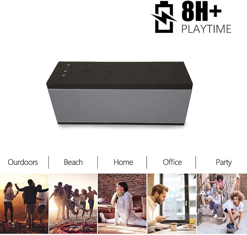 BSL-miniPRO Wi-Fi Portátil & Coluna Bluetooth | Compatível Mãos-Livres | para uma Grande Variedade de Dispositivos Móveis | Microfone Incorporado| Mini Bateria Alimentada por USB | Porta USB — foto 2 de 6