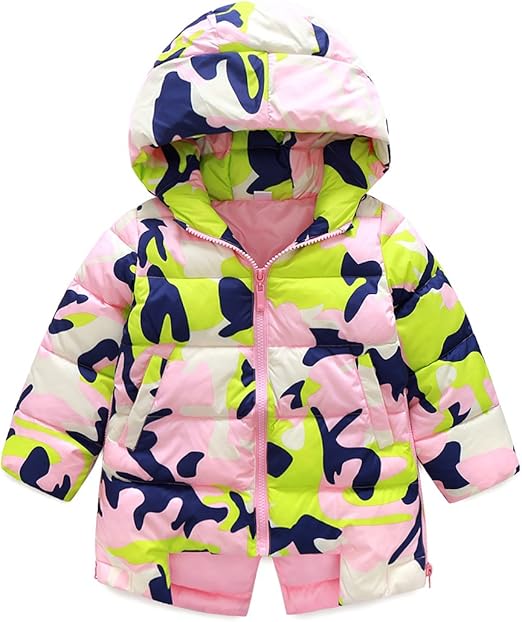 MXY New Brand Cute Girls Boys Baby Winter Jacket Warm