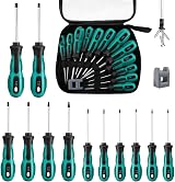 Anesty 12pc Magnetic Torx Screwdriver Set T5-T40 Chrome Vanadium Steel view 8